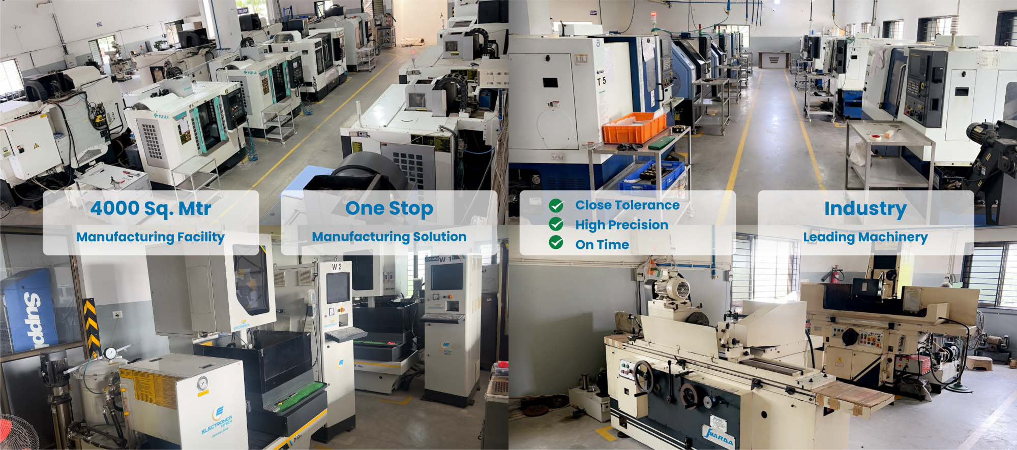 CNC machine shop floor